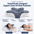 Ergonomic Butterfly Contour Pillow